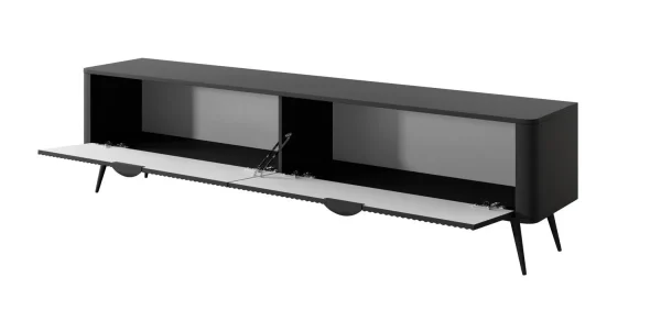 Modern nappali - B készlet Sloughia, 3 részes, ABS élvédelem, szín: fekete, elegáns és stílusos egyszerre - Image 12