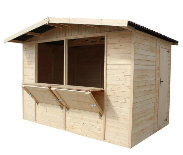 Értékesítési stand - 3,36 x 2,65 m - padlóval - Image 2