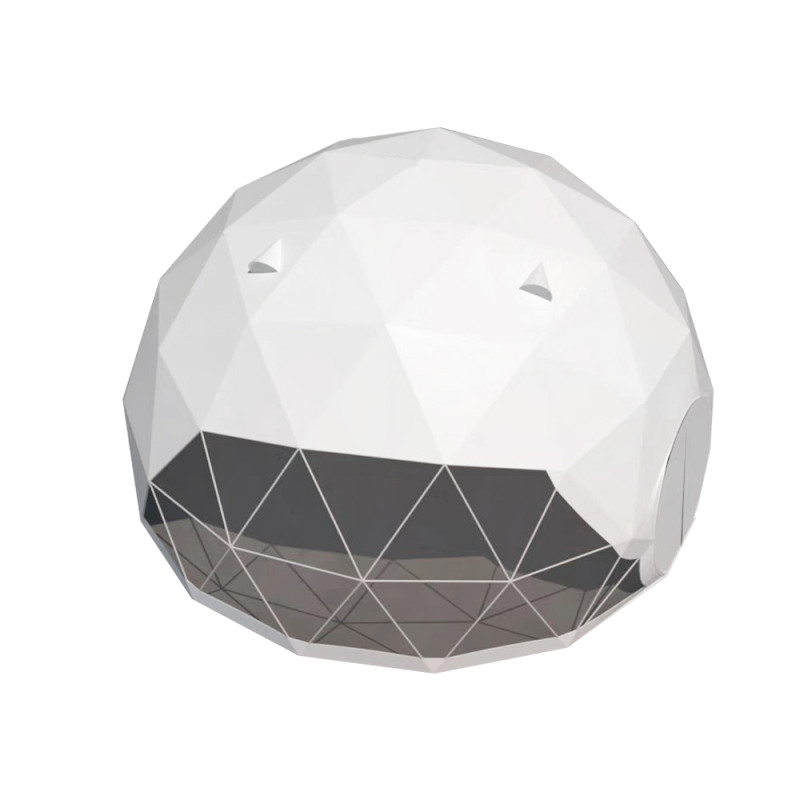 Egész évben használható gömb alakú sátor, kupola, Ø 7m, 38m2, PVC ajtó, glamping - Image 7